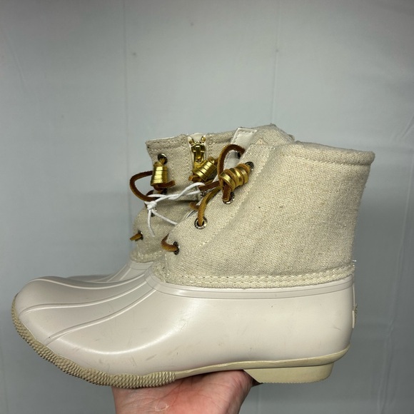 Sperry Women’s 8 Beige Wool Duck Boots - Picture 4 of 8